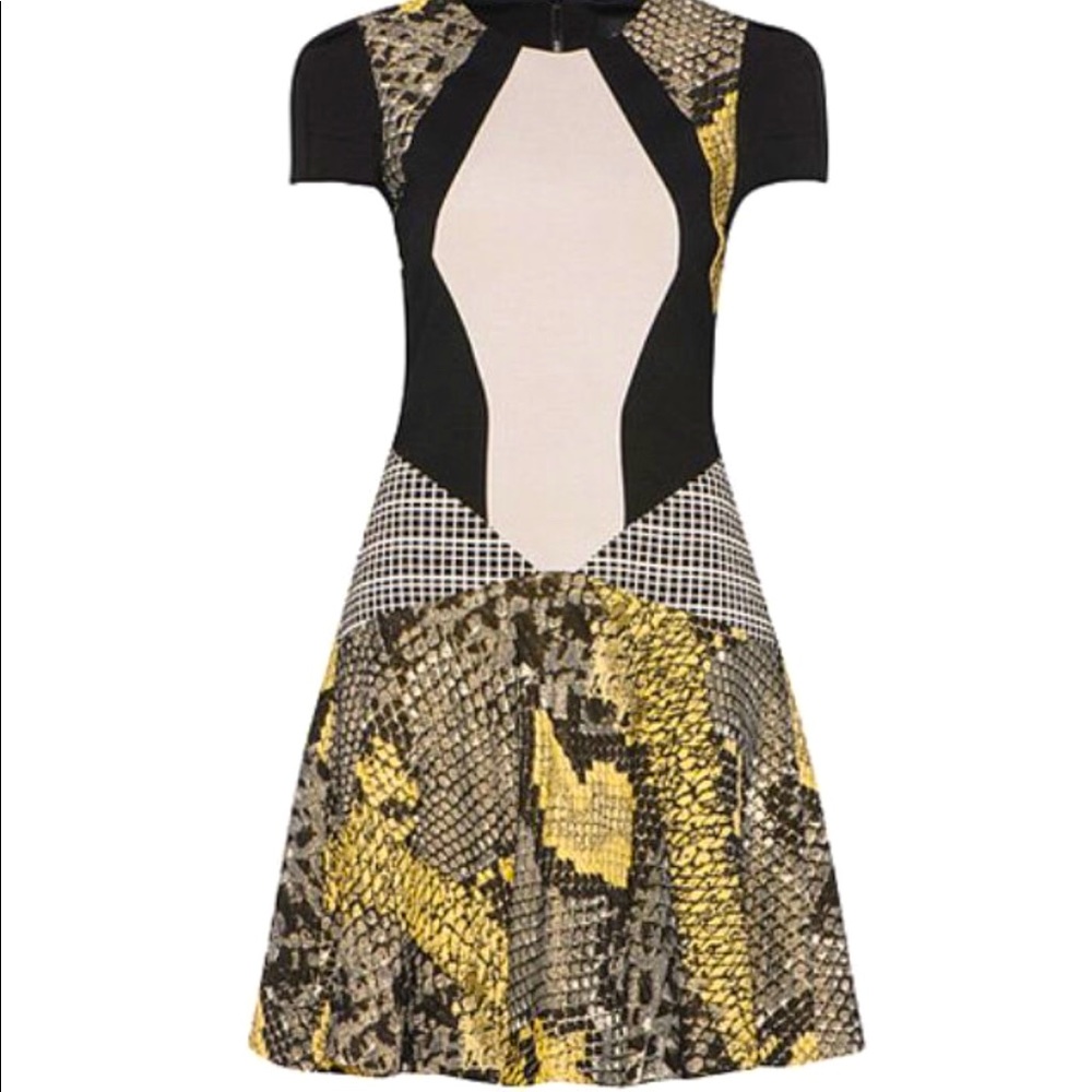 Cue python dress.